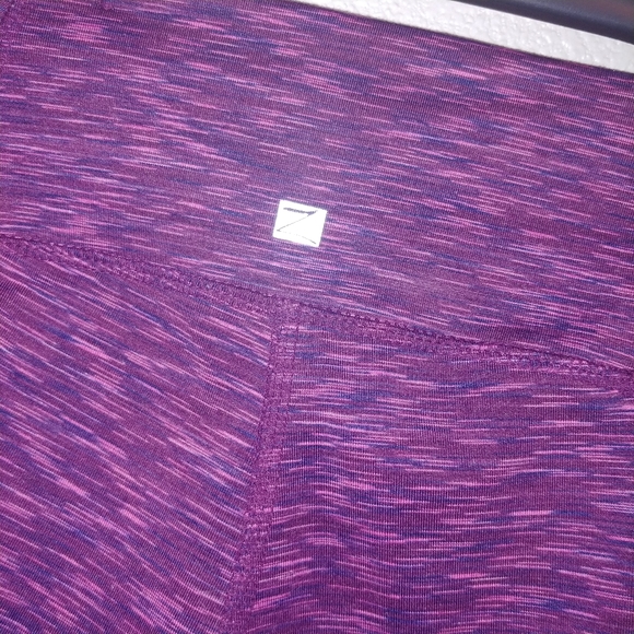 zobha Heathered leggings side zippers key pocket - Picture 5 of 8